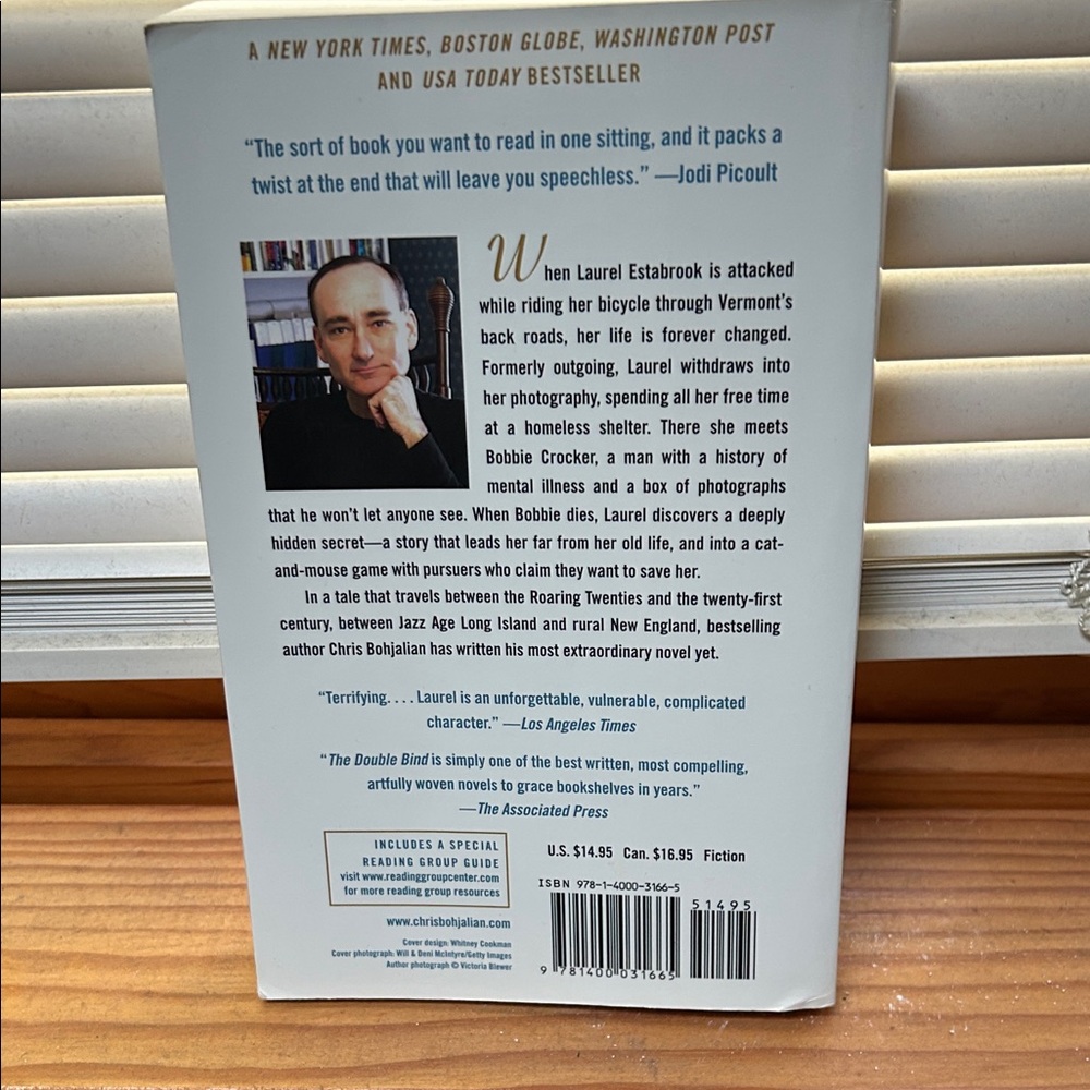 The Double Bind by Chris Bohjalian Paperback - Picture 2 of 2